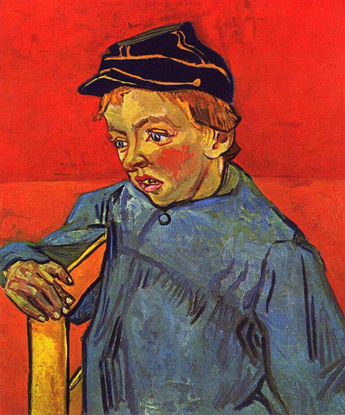 Vincent Van Gogh Schuljunge oil painting image
